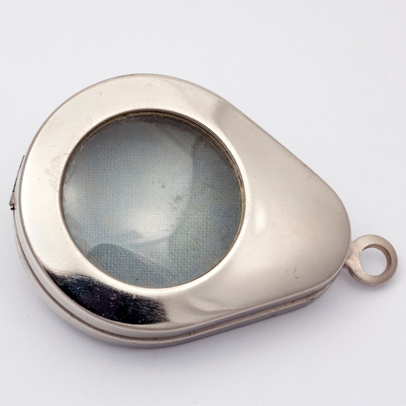 Pocket watch case in nickel-plated steel - Image 2