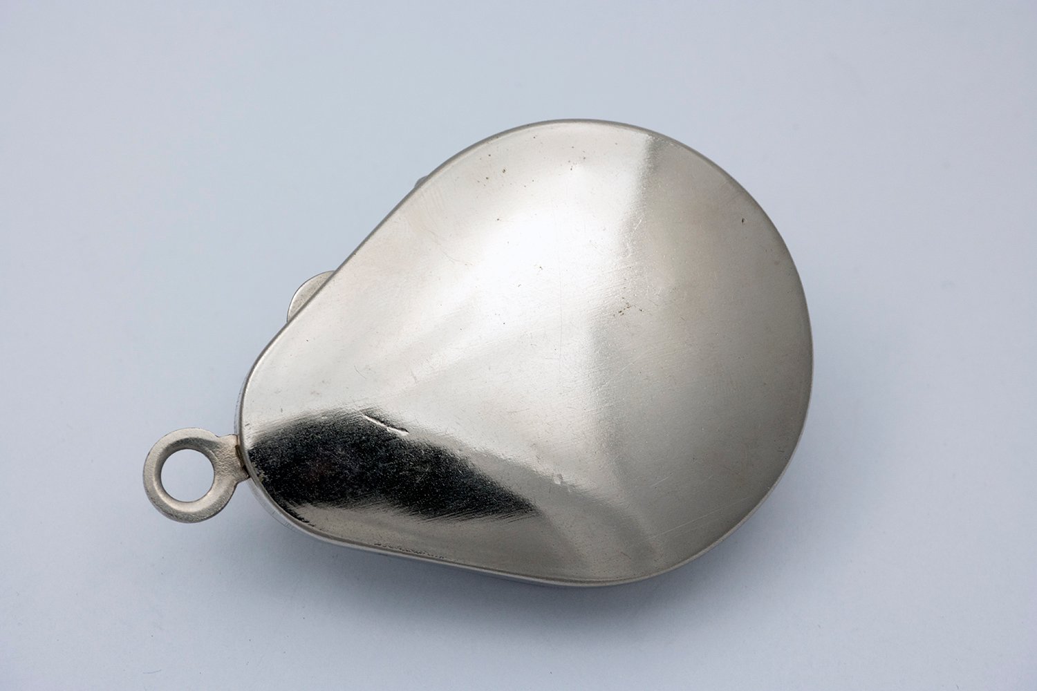 Pocket watch case in nickel-plated steel - Image 4