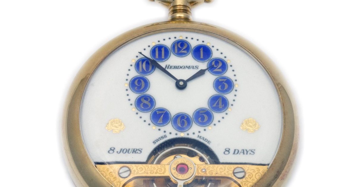 Hebdomas 8-days pocket watch | Marcels Watch