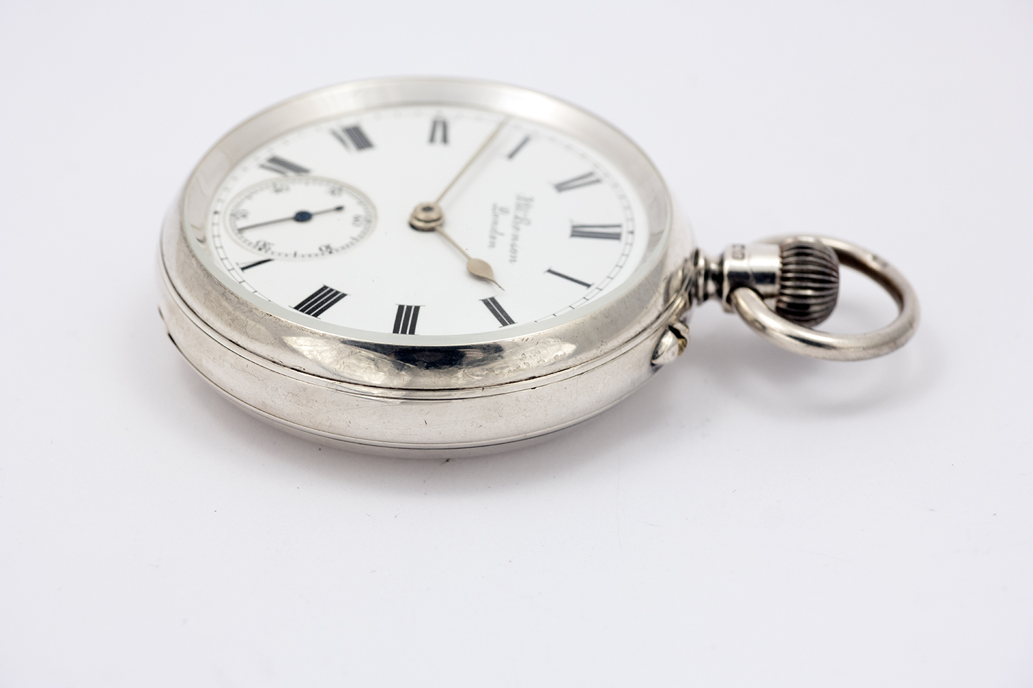 J.W BENSON POCKET WATCH, "the bank watch" - Image 5