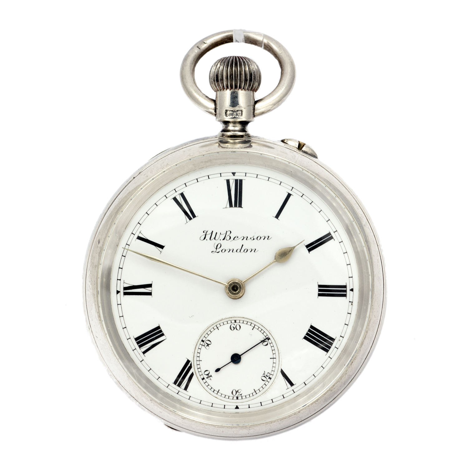 J.W BENSON POCKET WATCH, "the bank watch"
