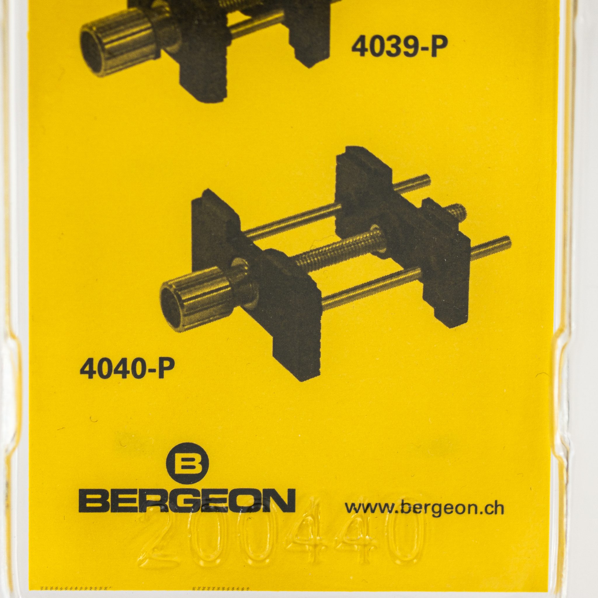 Porte-Mouvement Horlogerie Bergeon 4040 Extensible Et Réversible - Pour Calibres 8 3/4'' à 19''