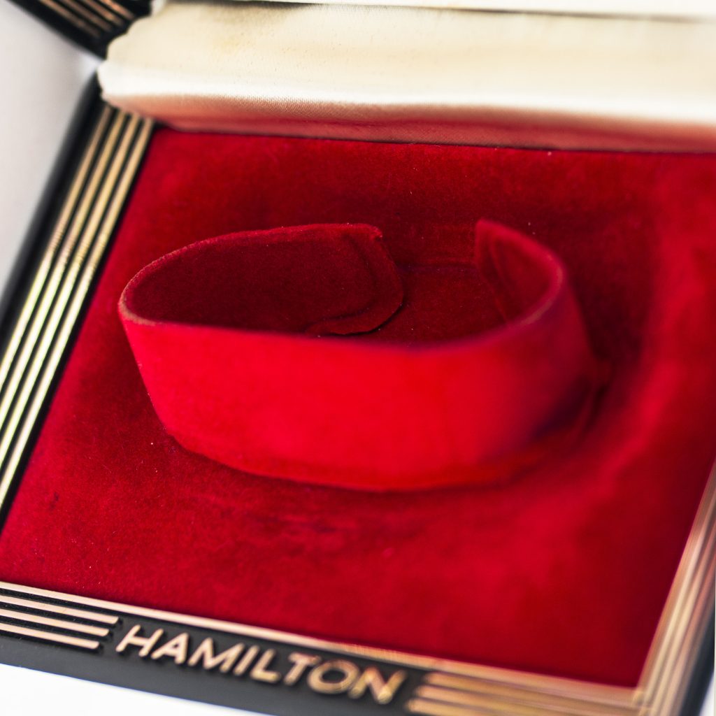 Vintage Hamilton watch box for wristwatch, 1960/70s | Marcels Watch