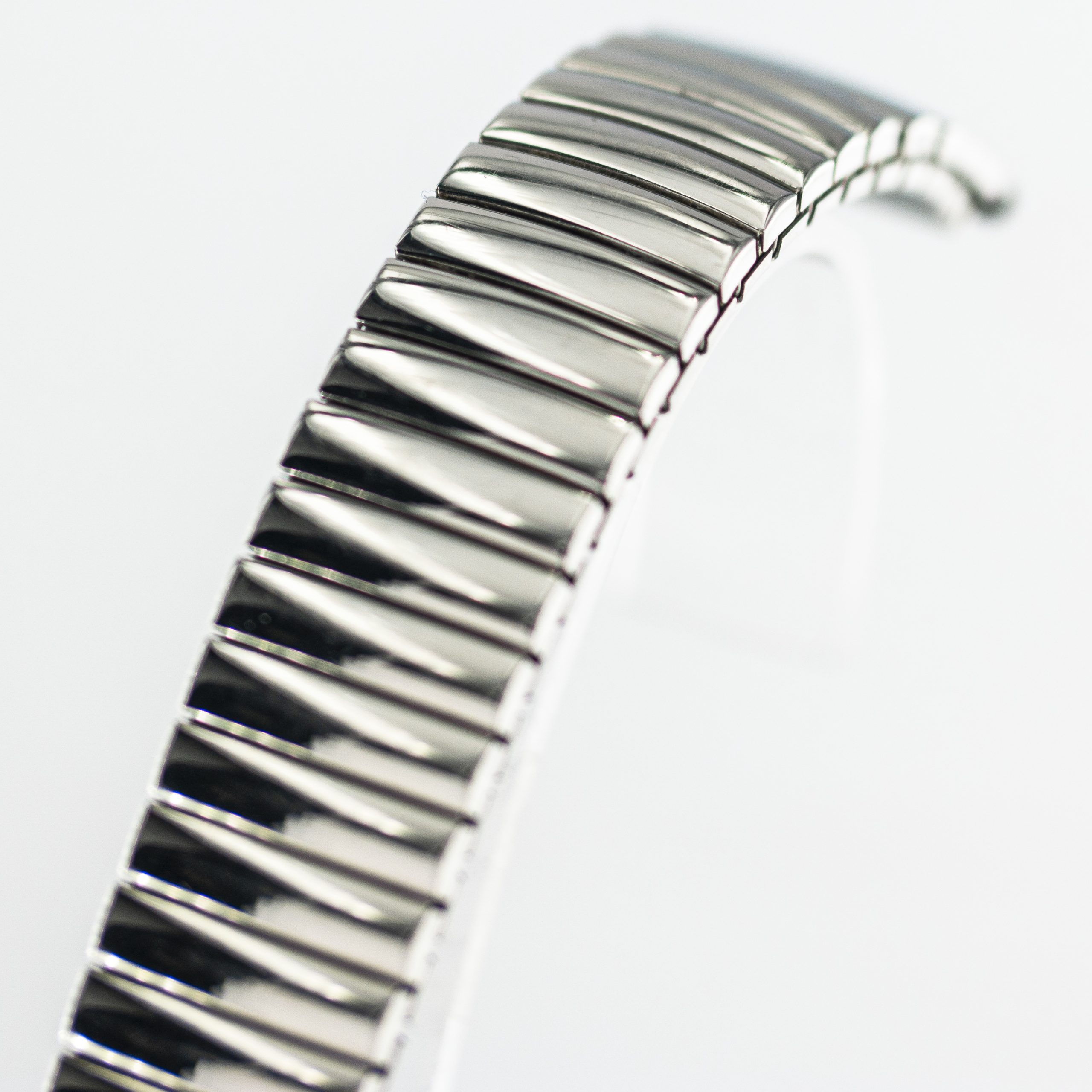 Vintage flexible stainless steel bracelet, 18 mm - Image 6