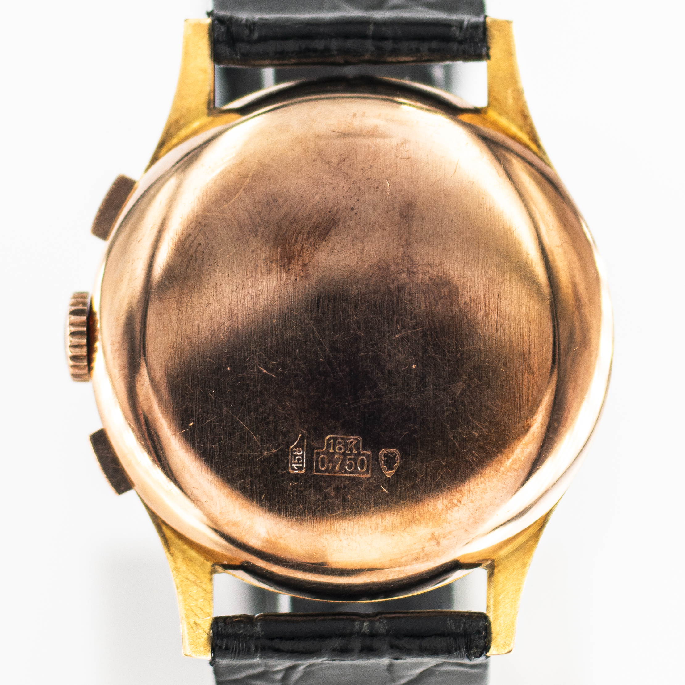 1302_marcels_watch_group_vintage_wristwatch_1950s_chronographe_suisse_18CT_rose_gold_aidix_case_back_03