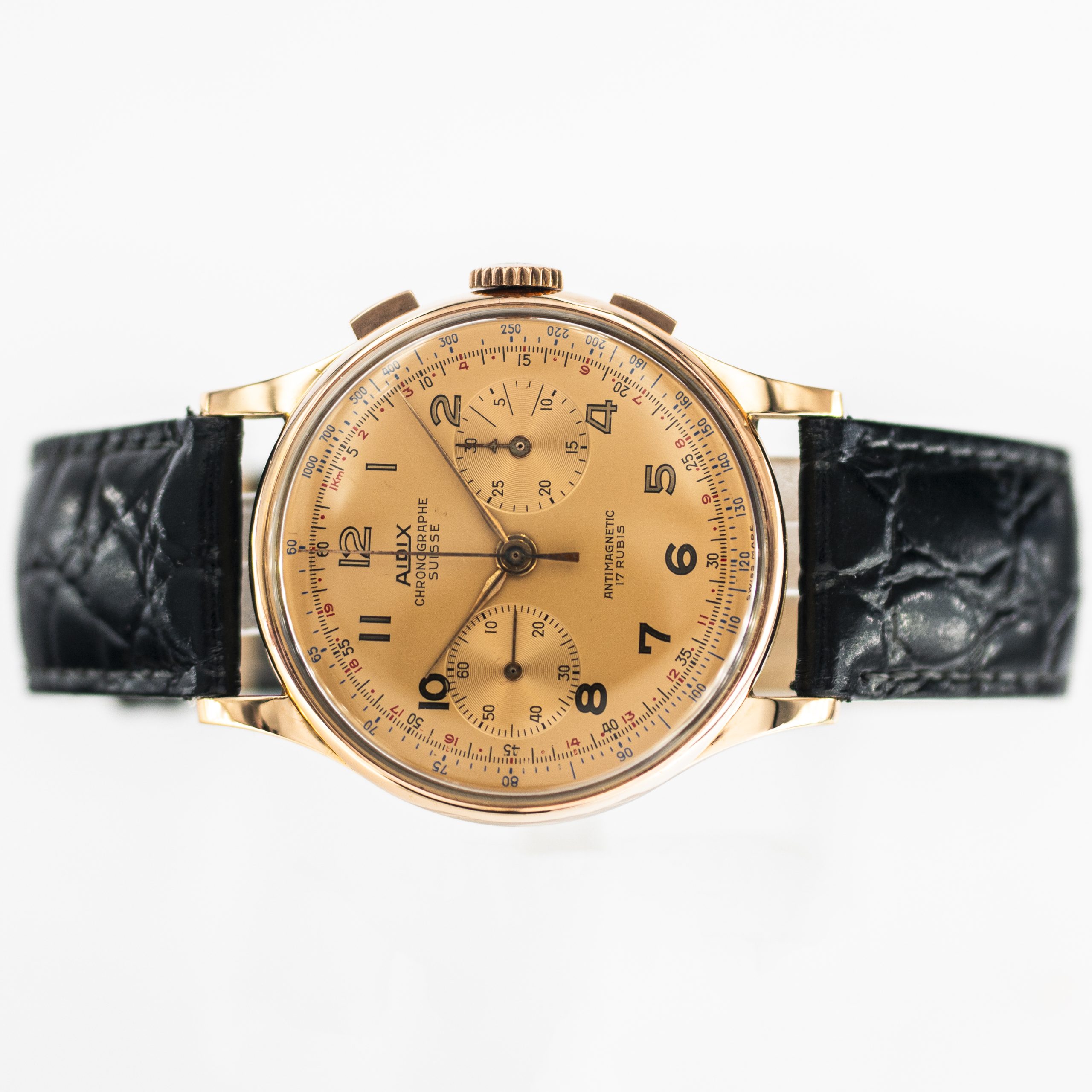 1302_marcels_watch_group_vintage_wristwatch_1950s_chronographe_suisse_18CT_rose_gold_aidix_dial_03