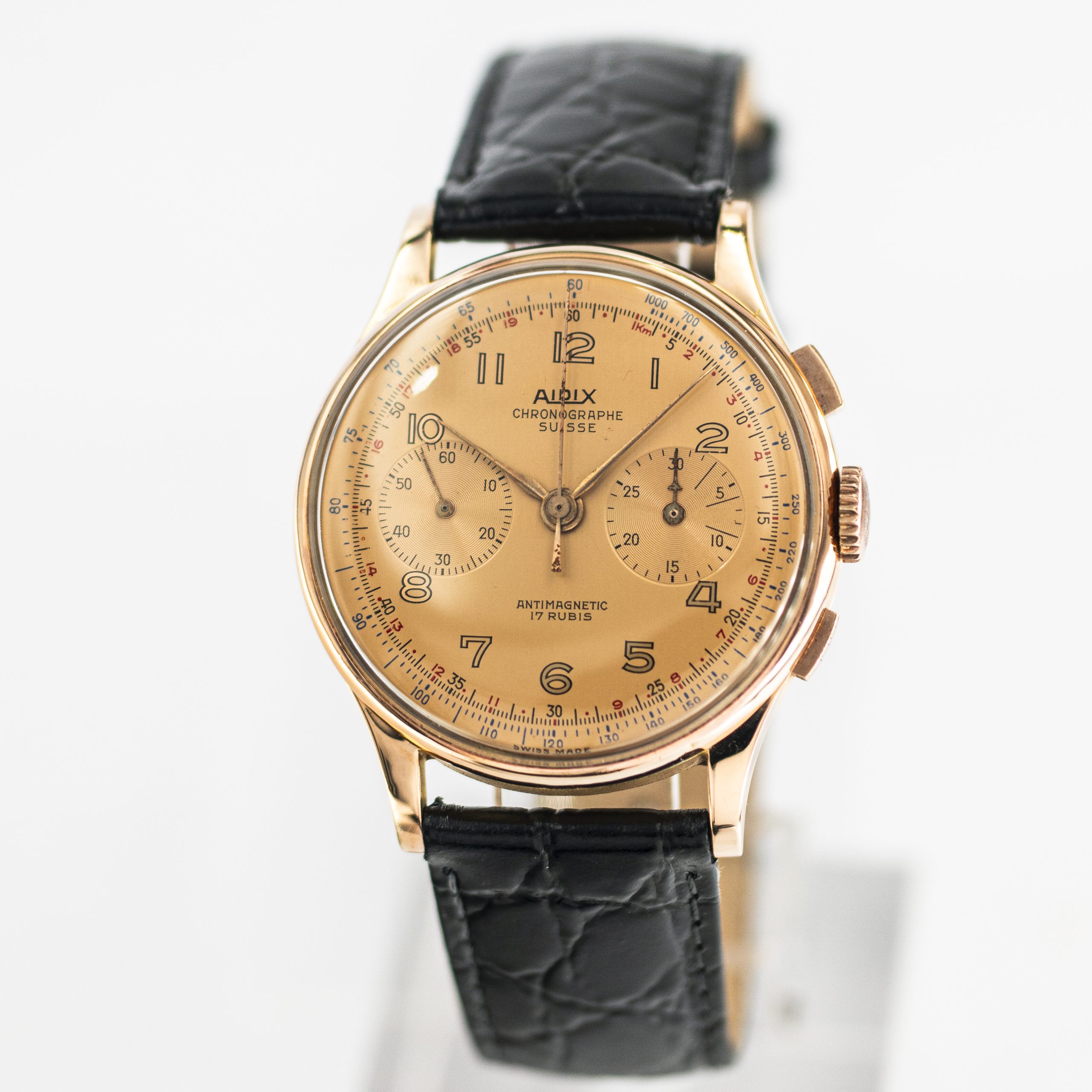 1302_marcels_watch_group_vintage_wristwatch_1950s_chronographe_suisse_18CT_rose_gold_aidix_dial_09