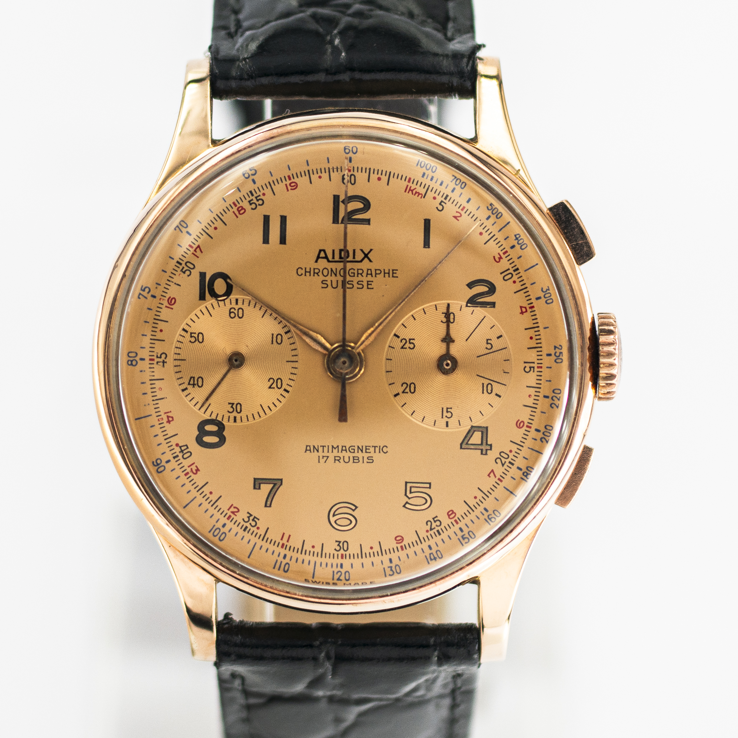 1302_marcels_watch_group_vintage_wristwatch_1950s_chronographe_suisse_18CT_rose_gold_aidix_dial_11