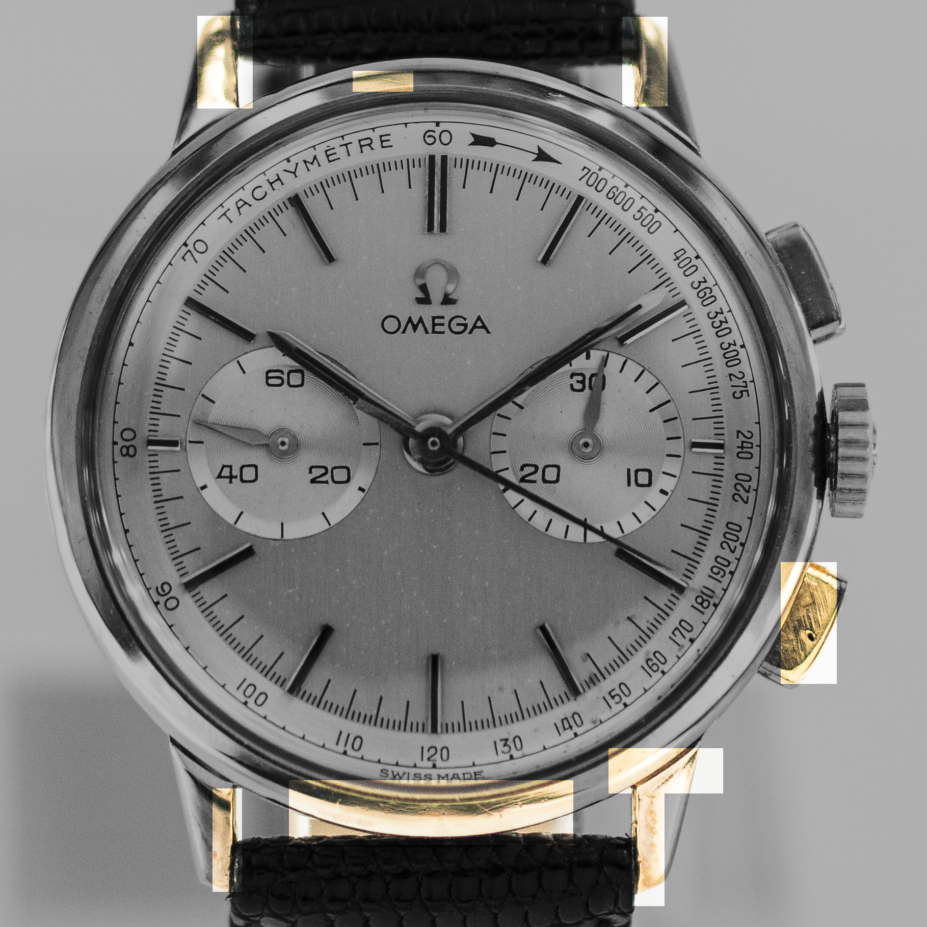 1316_marcels_watch_group_vintage_wristwatch_1965_omega_101.009_de_ville_chronograph_front_case_dmg_01