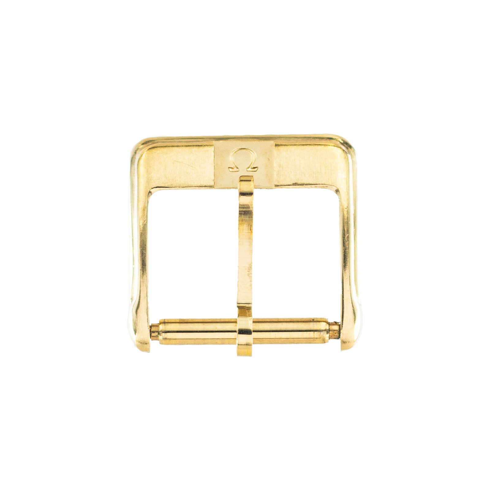 Vintage Gold plated Omega pin buckle, 14 mm, 1960s/70s | Marcels Watch