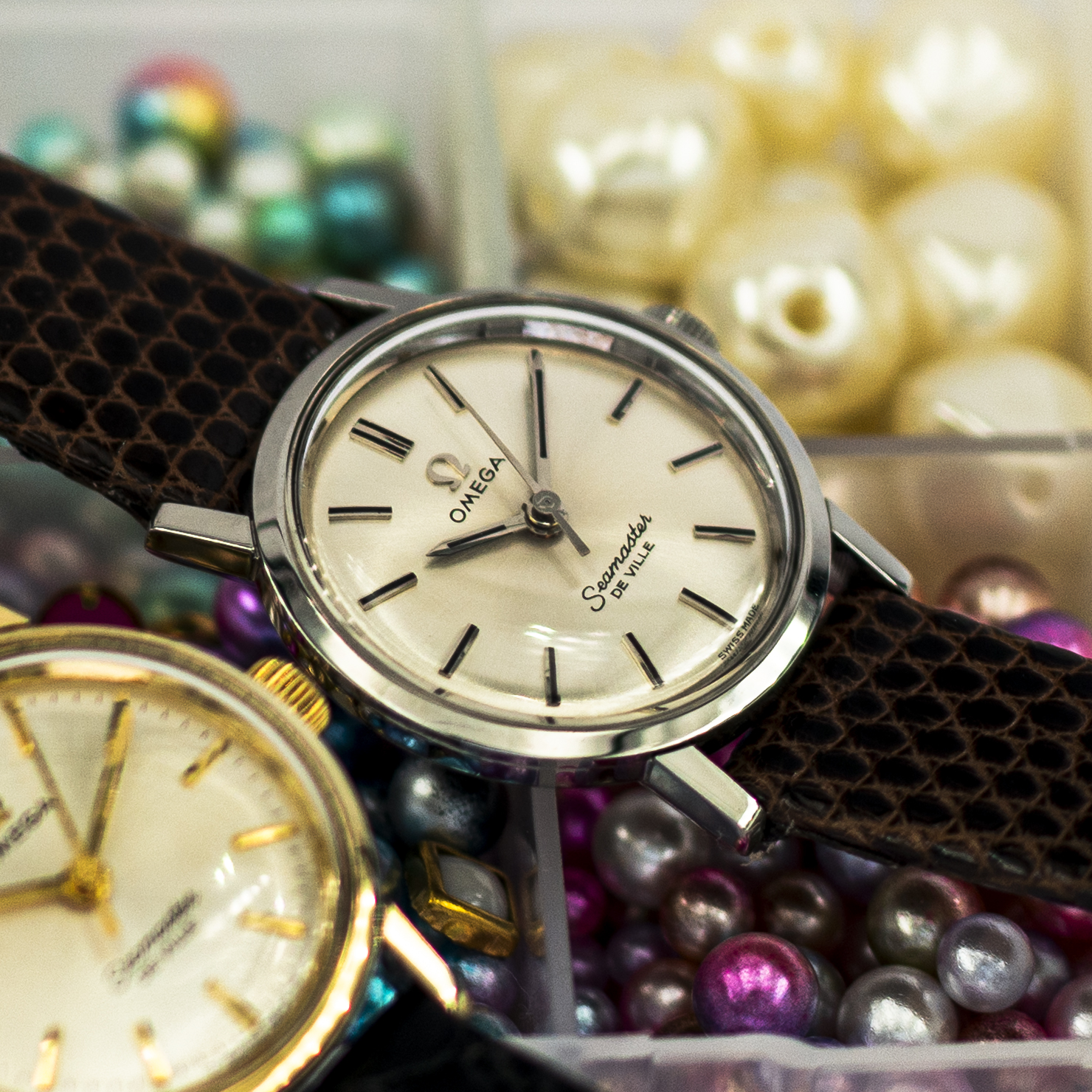 OMEGA Seamaster DE VILLE レディース 手巻　アンティーク オメガ OMEGA アンティーク時計[DE VILLE デビル]レディース