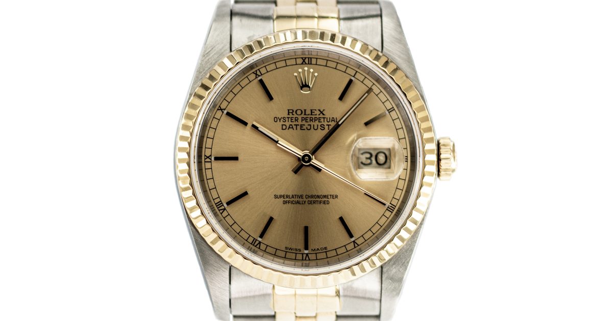 Rolex デイトジャスト 16233 1990s オリジナル HQ Milton - 1990 Rolex Two Tone DateJust 16233, Inventory