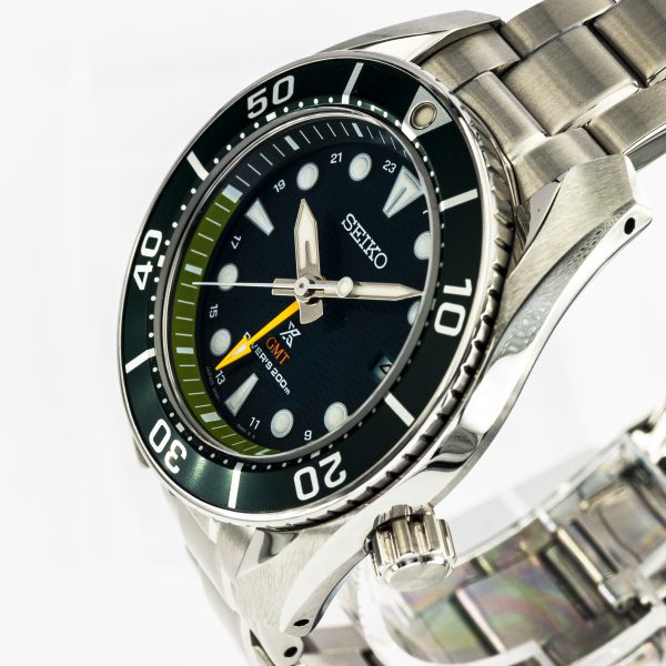 Seiko Prospex "Sumo" SBPK001 / SFK003J1 Diver Solar GMT, 2022, 45 mm - Bild 9