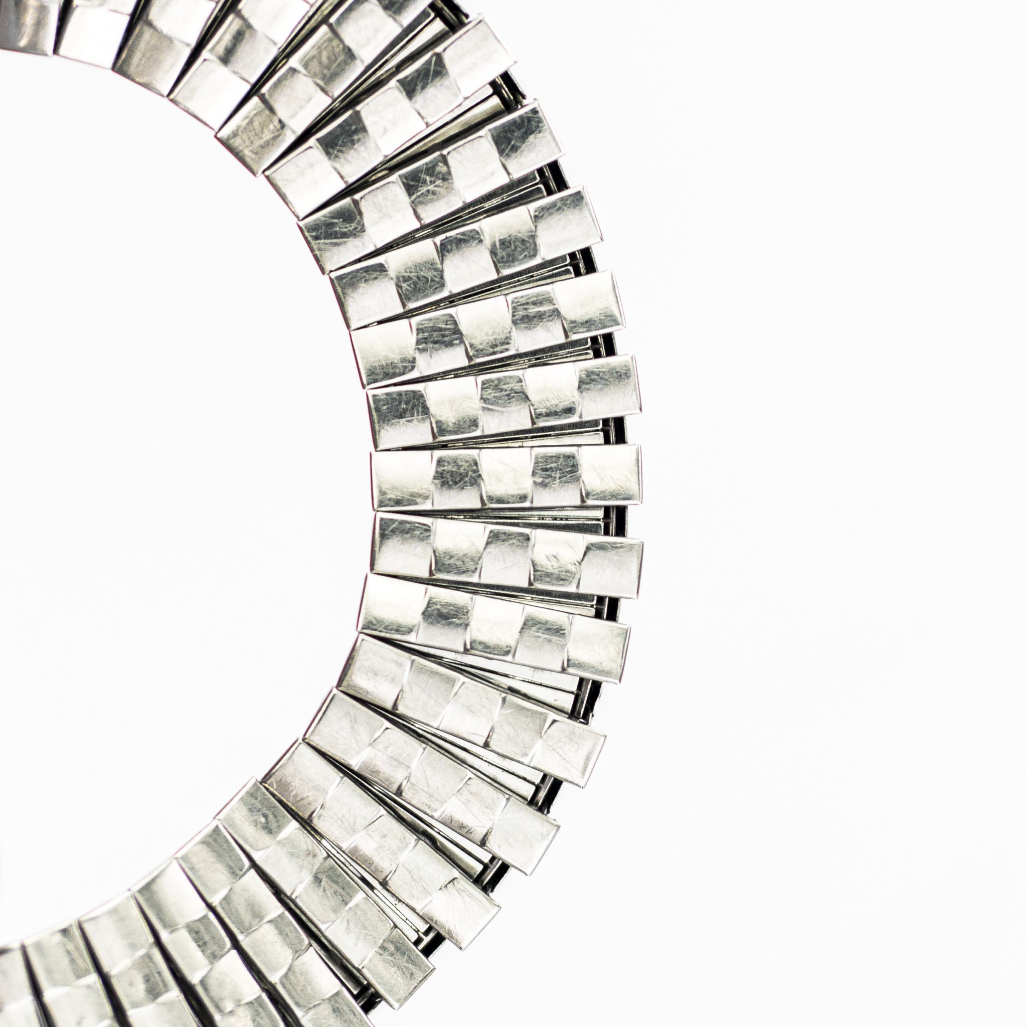 Bracelet Speidel En Acier Inoxydable Ton Or - Largeur 15 Mm, Style Stretch - Neuf