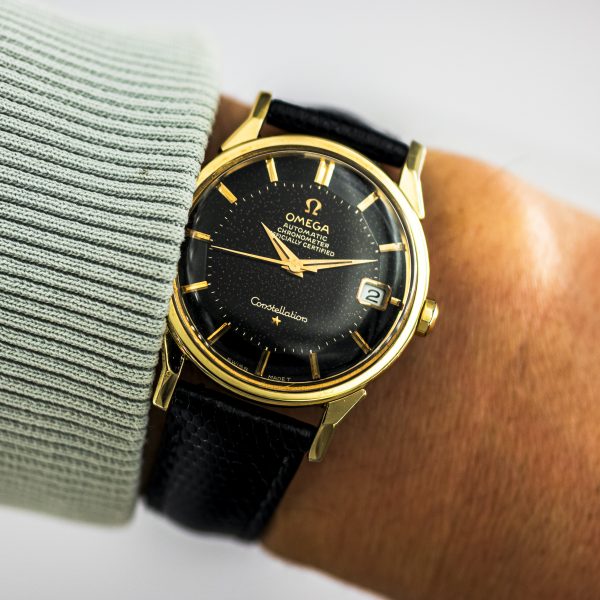 Vintage Omega 168.005 Constellation Pie Pan, 1964, 34 mm | Marcels