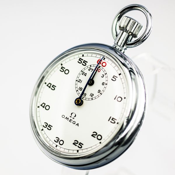 時計屋さん未使用在庫 OMEGA StopWatch 正確稼働　'69 東京五輪 中古品A【OMEGA】オメガ スピードマスター ムーンウオッチ