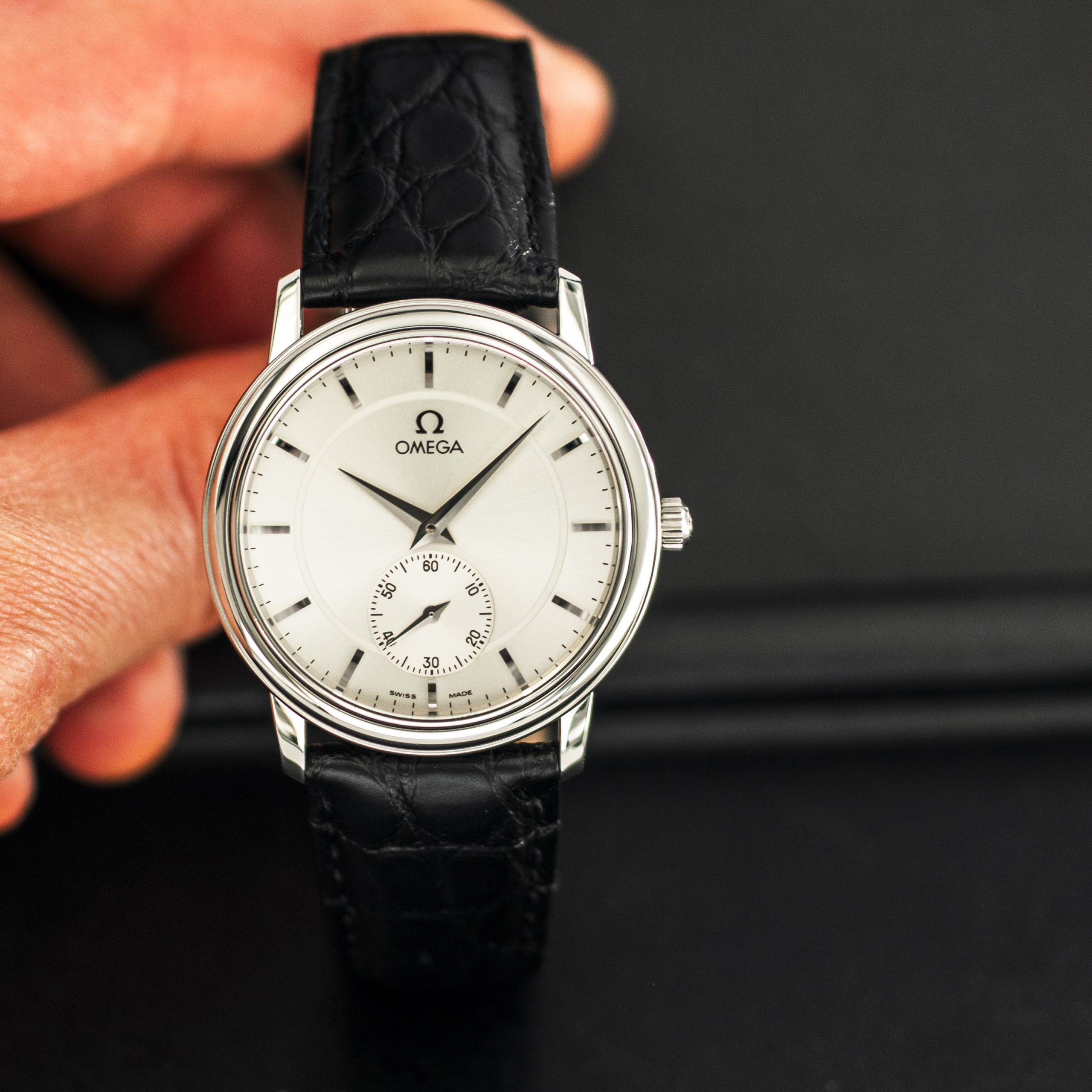 1626_marcels_watch_group_wristwatch_1998_vintage_omega_125.0150_de_ville_prestige_dial_14